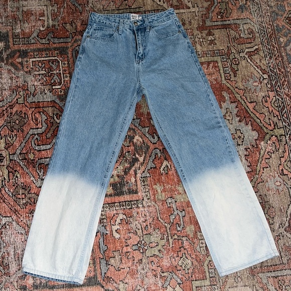 Princess Polly Ombré Wide Leg Jeans UK 8/US4/EU36 - Picture 1 of 5